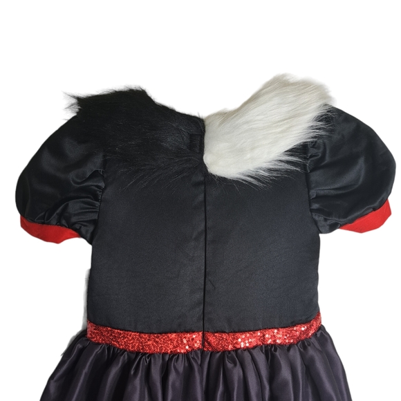 Disguise Girls‎ Disney Creuella Villian Costume Black,White,Red M (8-10) - Picture 6 of 15